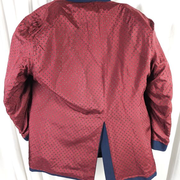 Alexandre London Mens 42R Navy Single Vent Blazer Sports Coat England Tailored - Picture 7 of 13